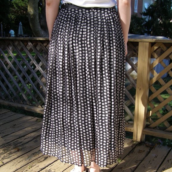 🖤 NWT American Rag Lined Skirt size 11 Polka dots - Picture 5 of 9